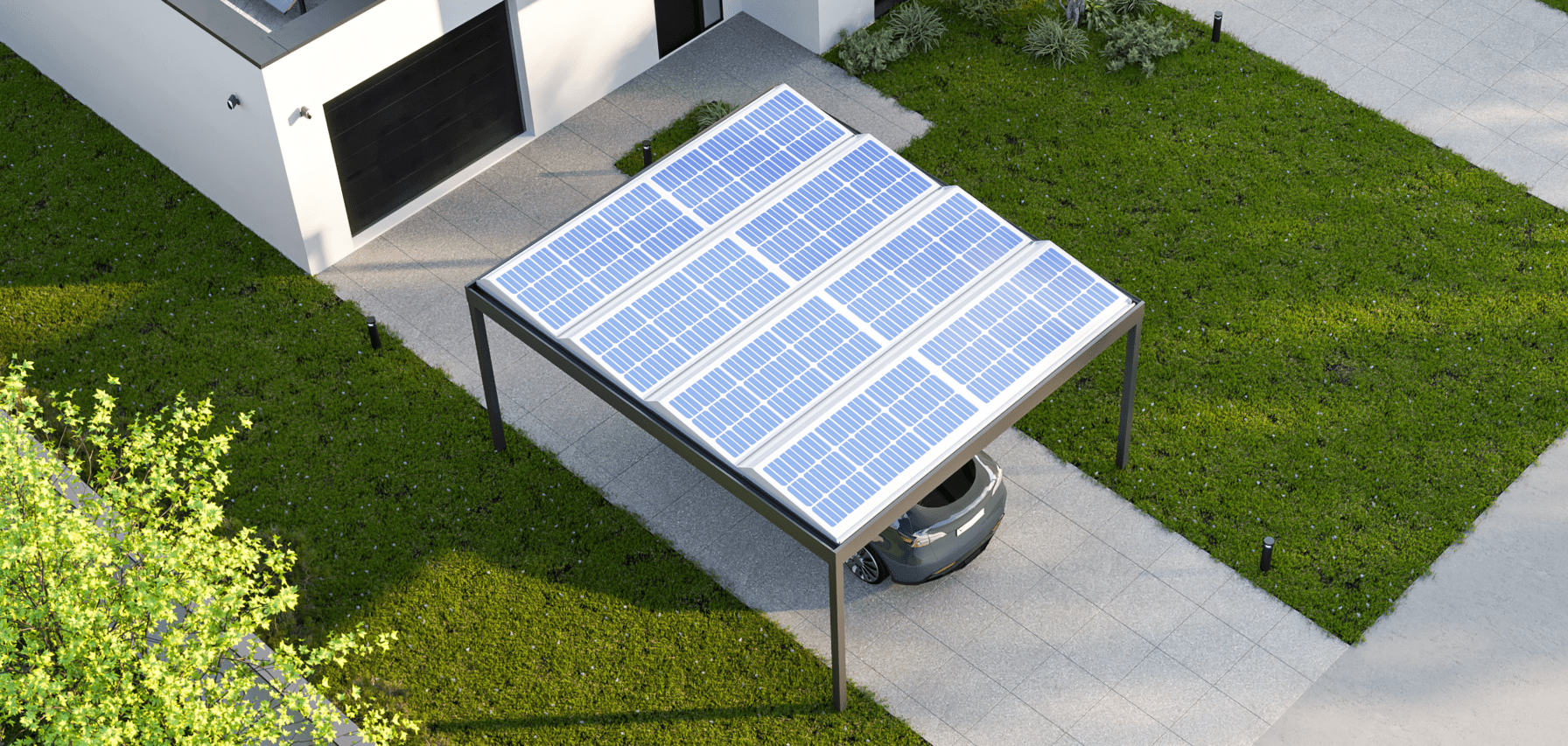 Solar carport