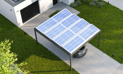 Carports mit Solar